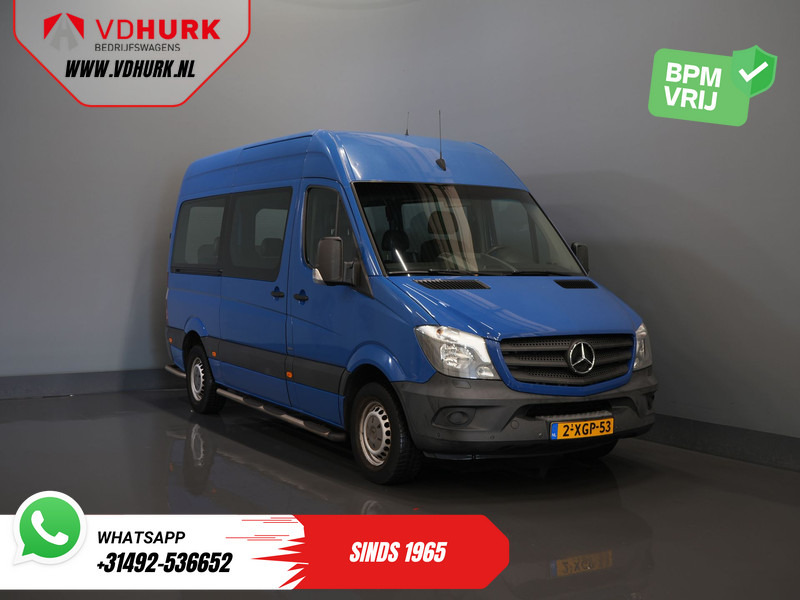 Mercedes-Benz Sprinter 213 2.2 CDI Aut. L2H2 9 Persoons EXPORT Incl. BTW&BPM €13.915,- Airco/ PDC V+A/ Side & Rearbar - Mikroautobuss, Pasažieru furgons: foto 1 Mercedes-Benz Sprinter 213 2.2 CDI Aut. L2H2 9 Persoons EXPORT Incl. BTW&BPM €13.915,- Airco/ PDC V+A/ Side & Rearbar - Mikroautobuss, Pasažieru furgons: foto 1