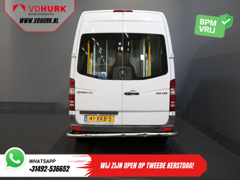 Mikroautobuss, Pasažieru furgons Mercedes-Benz Sprinter 313 2.2 CDI L2H2 € 10.164 Incl. BTW EXPORT Combi/ 9 Persoons/ Kombi/ 9P/ Airco/ Rolstoellift: foto 6