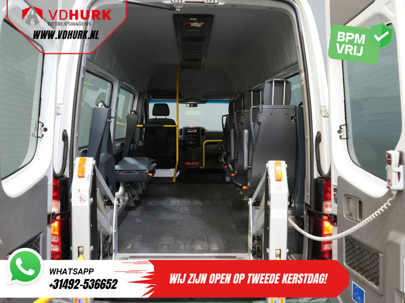 Mikroautobuss, Pasažieru furgons Mercedes-Benz Sprinter 313 2.2 CDI L2H2 € 10.164 Incl. BTW EXPORT Combi/ 9 Persoons/ Kombi/ 9P/ Airco/ Rolstoellift: foto 15
