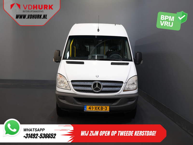 Mikroautobuss, Pasažieru furgons Mercedes-Benz Sprinter 313 2.2 CDI L2H2 € 10.164 Incl. BTW EXPORT Combi/ 9 Persoons/ Kombi/ 9P/ Airco/ Rolstoellift: foto 7