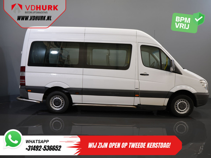 Mikroautobuss, Pasažieru furgons Mercedes-Benz Sprinter 313 2.2 CDI L2H2 € 10.164 Incl. BTW EXPORT Combi/ 9 Persoons/ Kombi/ 9P/ Airco/ Rolstoellift: foto 11