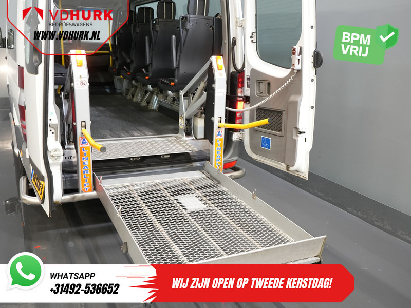 Mikroautobuss, Pasažieru furgons Mercedes-Benz Sprinter 313 2.2 CDI L2H2 € 10.164 Incl. BTW EXPORT Combi/ 9 Persoons/ Kombi/ 9P/ Airco/ Rolstoellift: foto 16