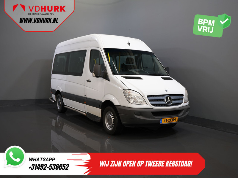 Mikroautobuss, Pasažieru furgons Mercedes-Benz Sprinter 313 2.2 CDI L2H2 € 10.164 Incl. BTW EXPORT Combi/ 9 Persoons/ Kombi/ 9P/ Airco/ Rolstoellift: foto 9
