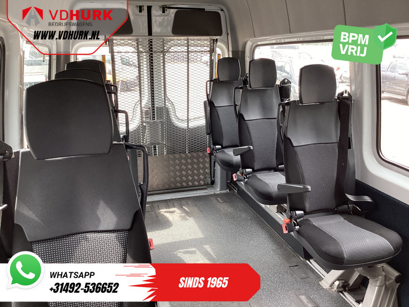 Mikroautobuss, Pasažieru furgons Mercedes-Benz Sprinter 313 2.2 CDI L2H2 €10.769 Incl. BTW BPM VRIJ! EXPORT ONLY Combi/ 9 Persoons/ Kombi/ 9P/ Airco/ Rolstoellift: foto 9