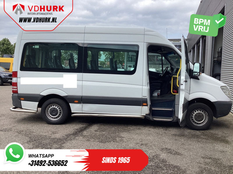 Mikroautobuss, Pasažieru furgons Mercedes-Benz Sprinter 313 2.2 CDI L2H2 €10.769 Incl. BTW BPM VRIJ! EXPORT ONLY Combi/ 9 Persoons/ Kombi/ 9P/ Airco/ Rolstoellift: foto 6