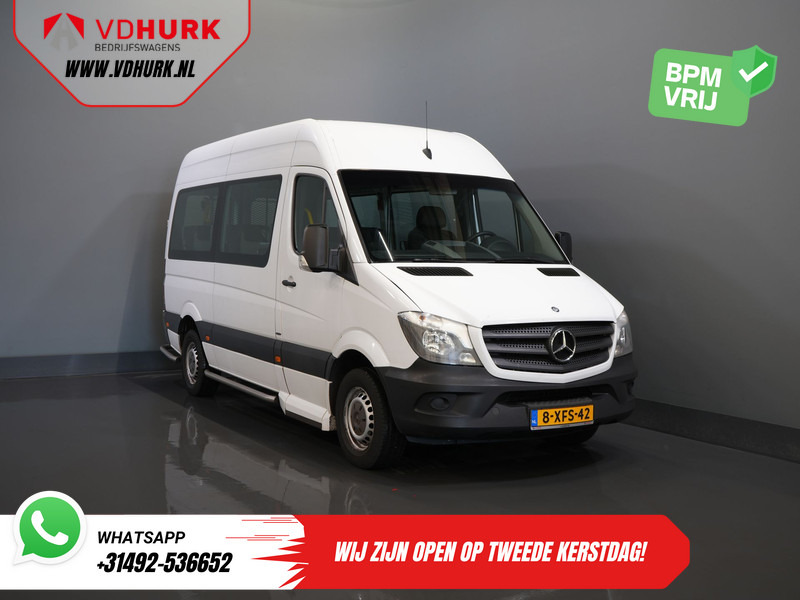Mercedes-Benz Sprinter Mercedes-Benz 313 2.2 CDI Aut. E6 L2H2 €10.890 Incl. BTW BPM VRIJ! EXPORT ONLY Combi/ 9 Persoons/ Kombi/ 9P/ Airco/ Rolstoellift - Mikroautobuss, Pasažieru furgons: foto 1 Mercedes-Benz Sprinter Mercedes-Benz 313 2.2 CDI Aut. E6 L2H2 €10.890 Incl. BTW BPM VRIJ! EXPORT ONLY Combi/ 9 Persoons/ Kombi/ 9P/ Airco/ Rolstoellift - Mikroautobuss, Pasažieru furgons: foto 1