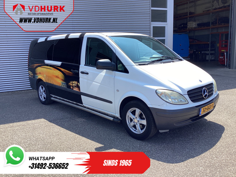 Mercedes-Benz Vito 109 CDI EXPORT ONLY (€8.349 Incl. BTW/BPM Vrij!) 9 Persoons/ Kombi/ Combi/ 9P/ Sidebars/ Camera/ Trekhaak/ Airco - Mikroautobuss, Pasažieru furgons: foto 1 Mercedes-Benz Vito 109 CDI EXPORT ONLY (€8.349 Incl. BTW/BPM Vrij!) 9 Persoons/ Kombi/ Combi/ 9P/ Sidebars/ Camera/ Trekhaak/ Airco - Mikroautobuss, Pasažieru furgons: foto 1