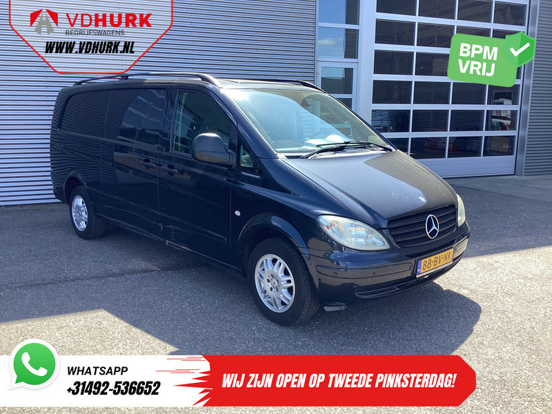 Mercedes-Benz Vito 111 CDI Aut. L3 EXPORT ONLY NL Auto/ APK 01-2026/ Airco/ PDC V+A/ LMV - Mazs furgons: foto 1 Mercedes-Benz Vito 111 CDI Aut. L3 EXPORT ONLY NL Auto/ APK 01-2026/ Airco/ PDC V+A/ LMV - Mazs furgons: foto 1