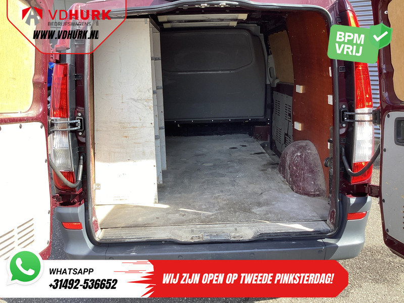 Mercedes-Benz Vito 113 CDI L2 EXPORT ONLY APK 2-2026/ PDC/ Cruise/ Trekhaak/ Airco - Mazs furgons: foto 4 Mercedes-Benz Vito 113 CDI L2 EXPORT ONLY APK 2-2026/ PDC/ Cruise/ Trekhaak/ Airco - Mazs furgons: foto 4