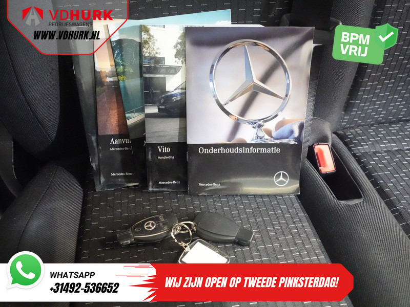 Mazs furgons Mercedes-Benz Vito 114 CDI Aut. L2 BPM VRIJ! LED/ Climate/ 19" LMV/ Carplay/ Cruise/ Camera/ 2.5t Trekverm.: foto 10