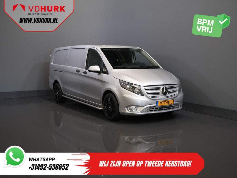 Mercedes-Benz Vito 114 CDI Aut. L3 BPM VRIJ! NL Auto/ Carplay/ Cruise/ DAB/ Camera/ LMV 18”/ Sidebars - Mazs furgons: foto 1 Mercedes-Benz Vito 114 CDI Aut. L3 BPM VRIJ! NL Auto/ Carplay/ Cruise/ DAB/ Camera/ LMV 18”/ Sidebars - Mazs furgons: foto 1