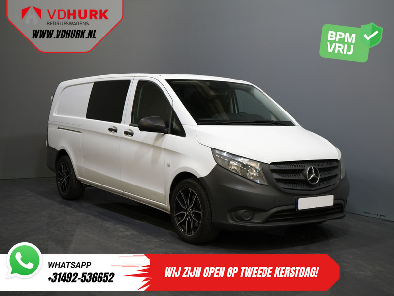 Mercedes-Benz Vito 114 CDI Aut. L3 XL EXPORT ONLY 2x Schuifdeur/ LMV/ Cruise/ Airco/ Trekhaak - Mazs furgons: foto 1 Mercedes-Benz Vito 114 CDI Aut. L3 XL EXPORT ONLY 2x Schuifdeur/ LMV/ Cruise/ Airco/ Trekhaak - Mazs furgons: foto 1