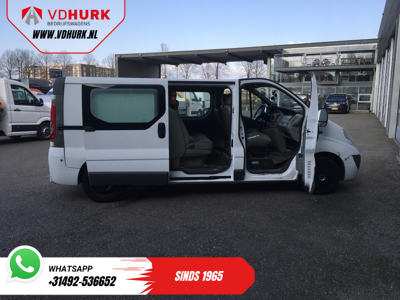 Mazs furgons, Kravas-pasažieru furgons Opel Vivaro 2.0 CDTI 115pk L2 DC Dubbel Cabine EXPORT ONLY APK 01-2026/ 6 Pers./ Airco/ Trekhaak: foto 6