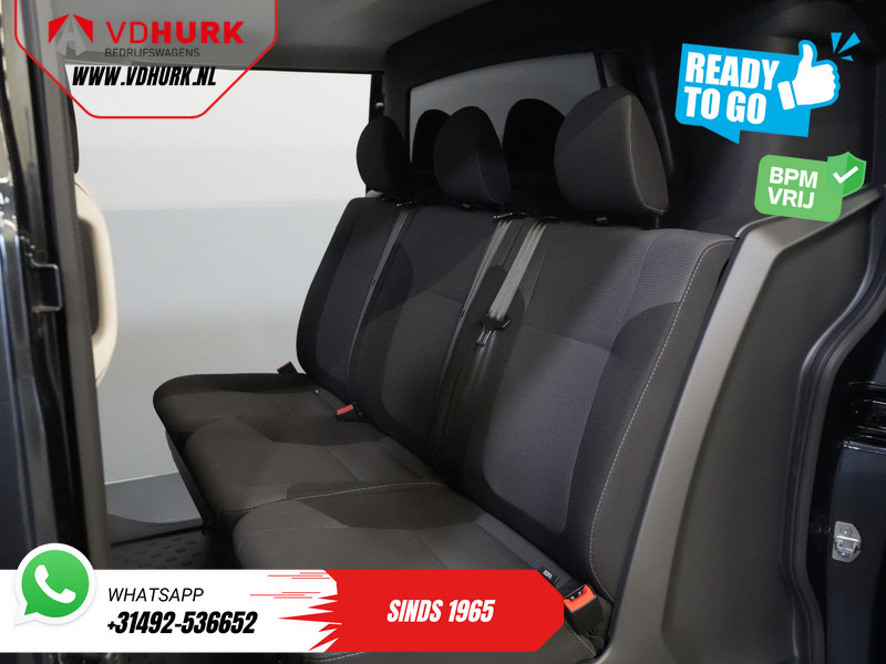 Mazs furgons, Kravas-pasažieru furgons Renault Trafic 2.0 dCi 130 pk L2 BPM VRIJ! DC Dubbel Cabine LED/ 2xSchuifdeur/ Navi/ Carplay/ Camera/ PDC/ Cruise: foto 17