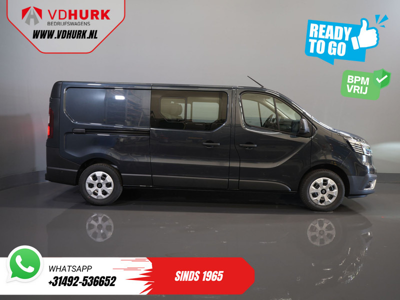 Mazs furgons, Kravas-pasažieru furgons Renault Trafic 2.0 dCi 130 pk L2 BPM VRIJ! DC Dubbel Cabine LED/ 2xSchuifdeur/ Navi/ Carplay/ Camera/ PDC/ Cruise: foto 11