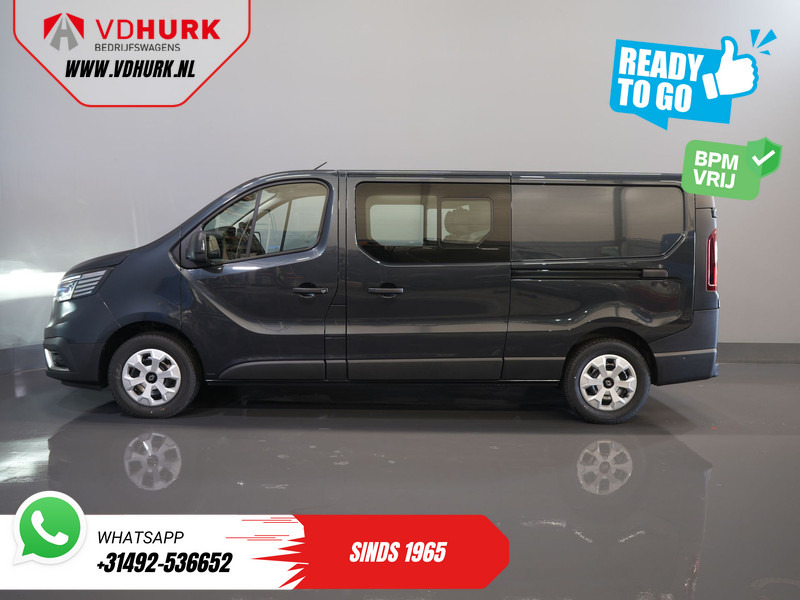 Mazs furgons, Kravas-pasažieru furgons Renault Trafic 2.0 dCi 130 pk L2 BPM VRIJ! DC Dubbel Cabine LED/ 2xSchuifdeur/ Navi/ Carplay/ Camera/ PDC/ Cruise: foto 10
