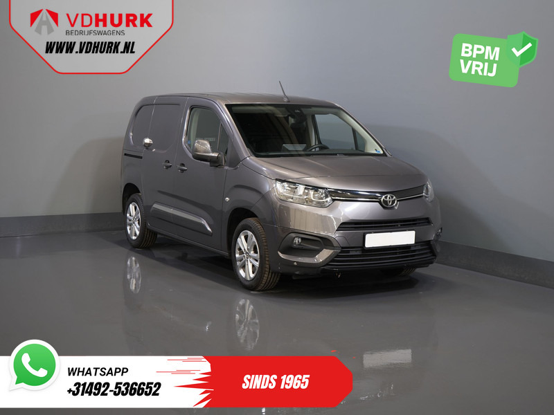 Toyota PROACE CITY 1.2 Turbo 130 pk Aut. BENZINE 3Pers./ Stoelverw./ Climate/ Keyless/ Carplay/ Cruise/ PDC/ Trekhaak - Kravas mikroautobuss: foto 1 Toyota PROACE CITY 1.2 Turbo 130 pk Aut. BENZINE 3Pers./ Stoelverw./ Climate/ Keyless/ Carplay/ Cruise/ PDC/ Trekhaak - Kravas mikroautobuss: foto 1