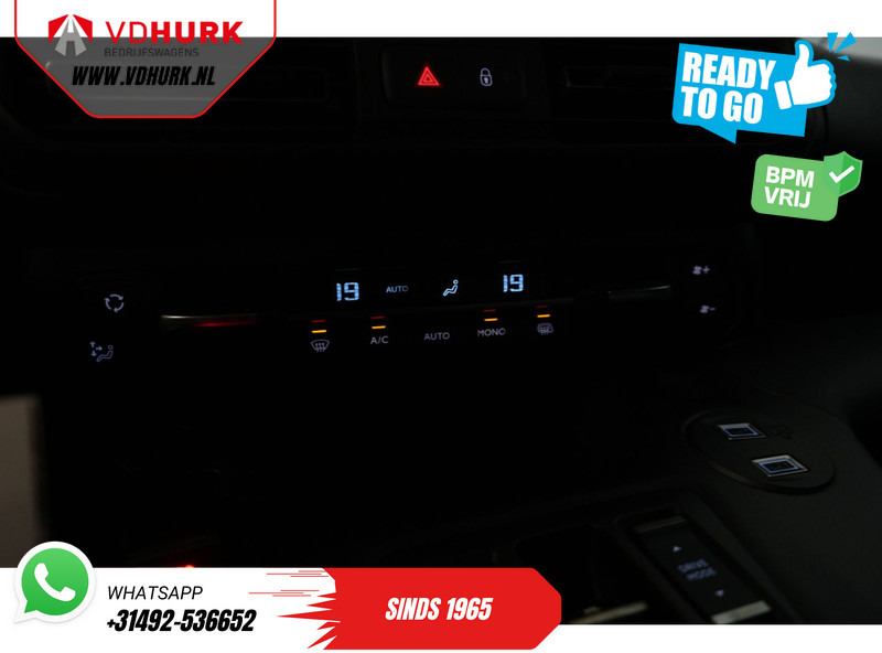 Kravas mikroautobuss Toyota PROACE CITY 1.5 130 pk Aut. L2 BPM VRIJ! LED/ Virtual Cockpit/ 3 pers./ Carplay/ Camera/ Climate/ PDC/ Cruise: foto 18