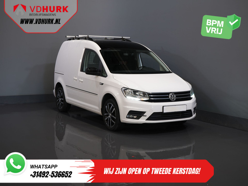 Volkswagen Caddy 2.0 TDI 100 pk DSG Aut. BPM VRIJ! Edition 35 Carplay/ Stoelverw./ Standkachel/ Cruise/ Airco/ PDC/ LMV/ Dakdragers/ Trekhaak/ In - Kravas mikroautobuss: foto 1 Volkswagen Caddy 2.0 TDI 100 pk DSG Aut. BPM VRIJ! Edition 35 Carplay/ Stoelverw./ Standkachel/ Cruise/ Airco/ PDC/ LMV/ Dakdragers/ Trekhaak/ In - Kravas mikroautobuss: foto 1