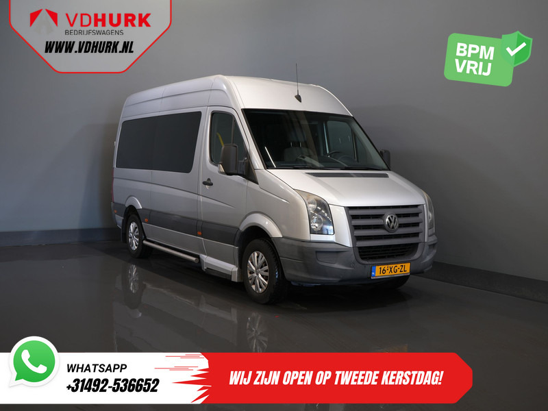 Volkswagen Crafter 35 2.5 TDI L2H2 MARGE EXPORT ONLY NL Auto/ APK 7-2026/ 5 Zyl./ Combi/ 9 Persoons/ Kombi/ 9P/ Sidebars/ Airco/ Rolstoellift - Mikroautobuss, Pasažieru furgons: foto 1 Volkswagen Crafter 35 2.5 TDI L2H2 MARGE EXPORT ONLY NL Auto/ APK 7-2026/ 5 Zyl./ Combi/ 9 Persoons/ Kombi/ 9P/ Sidebars/ Airco/ Rolstoellift - Mikroautobuss, Pasažieru furgons: foto 1