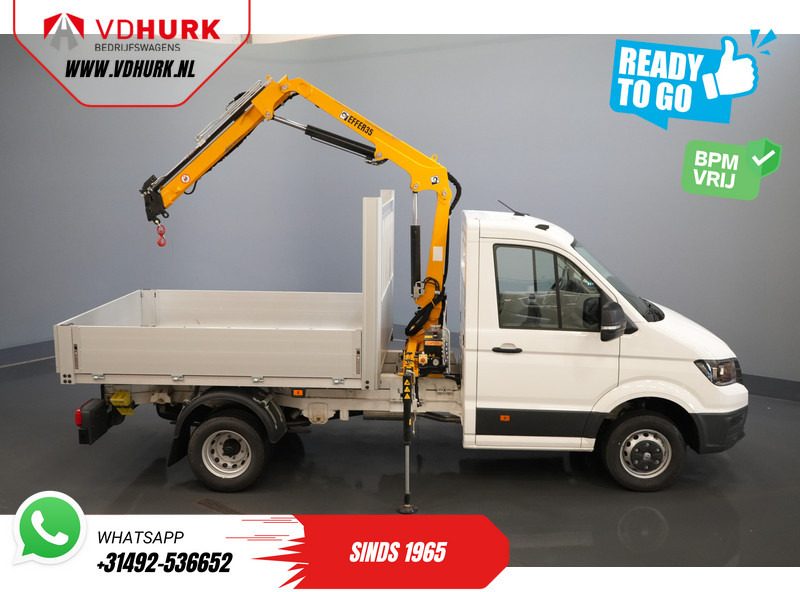 Volkswagen Crafter 50 165 pk Effer 352S Kraan/ Crane/ Kran/ Autokran/ PTO/ Open laadbak/ Dubbel Lucht - Pikaps: foto 4 Volkswagen Crafter 50 165 pk Effer 352S Kraan/ Crane/ Kran/ Autokran/ PTO/ Open laadbak/ Dubbel Lucht - Pikaps: foto 4