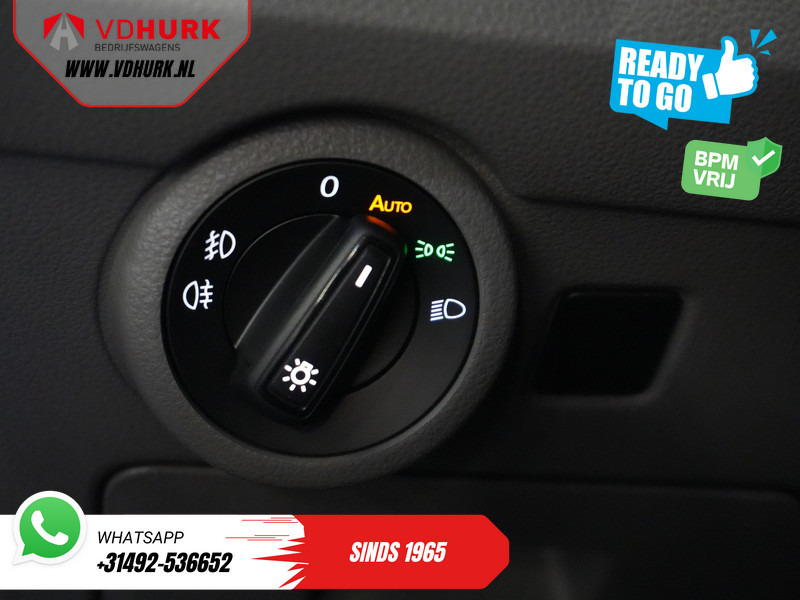 Mazs furgons, Kravas-pasažieru furgons Volkswagen Transporter 2.0 TDI 150 pk Aut. L2 DC Dubbel Cabine BPM VRIJ! Ready2Go 2xSchuifdeur/ Adapt Cruise/ LED/ Standkachel/ Stoelverw./ Carplay/ Ca: foto 19
