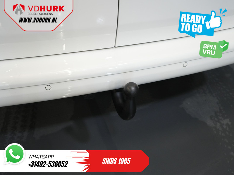 Mazs furgons, Kravas-pasažieru furgons Volkswagen Transporter 2.0 TDI 150 pk Aut. L2 DC Dubbel Cabine BPM VRIJ! Ready2Go 2xSchuifdeur/ Adapt Cruise/ LED/ Standkachel/ Stoelverw./ Carplay/ Ca: foto 17