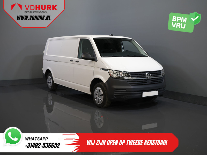 Volkswagen Transporter 2.0 TDI 150 pk DSG Aut. L2 BPM VRIJ! Adapt.Cruise/ Standkachel/ Stoelverw./ Carplay/ Camera/ PDC/ Trekhaak/ Airco - Kravas mikroautobuss: foto 1 Volkswagen Transporter 2.0 TDI 150 pk DSG Aut. L2 BPM VRIJ! Adapt.Cruise/ Standkachel/ Stoelverw./ Carplay/ Camera/ PDC/ Trekhaak/ Airco - Kravas mikroautobuss: foto 1
