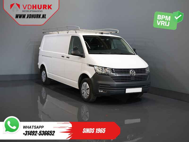 Volkswagen Transporter 2.0 TDI L2 BPM VRIJ! Imperiaal/ Carplay/ Airco/ Cruise/ PDC/ Trekhaak - Mazs furgons: foto 1 Volkswagen Transporter 2.0 TDI L2 BPM VRIJ! Imperiaal/ Carplay/ Airco/ Cruise/ PDC/ Trekhaak - Mazs furgons: foto 1
