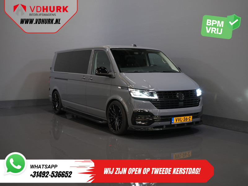 Volkswagen Transporter T6.1 2.0 TDI 150 pk DSG Aut. L2 DC Dubbel Cabine 6 Pers./ LED/ Leder/ Bilstein/ Alpine/ 20'' LMV/ Glasslook/ Alarm III/ Carplay/ - Mazs furgons, Kravas-pasažieru furgons: foto 1 Volkswagen Transporter T6.1 2.0 TDI 150 pk DSG Aut. L2 DC Dubbel Cabine 6 Pers./ LED/ Leder/ Bilstein/ Alpine/ 20'' LMV/ Glasslook/ Alarm III/ Carplay/ - Mazs furgons, Kravas-pasažieru furgons: foto 1