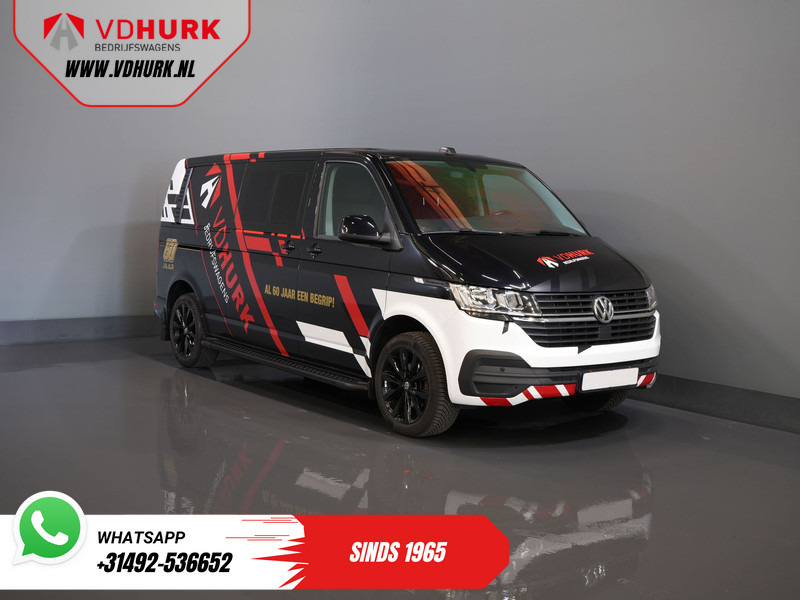 Volkswagen Transporter T6.1 2.0 TDI 150 pk DSG Aut. L2 DC Dubbel Cabine (DEMO) BPM VRIJ! Adapt. Cruise/ 2.5t Trekhaak/ NAVI/ Carplay/ PDC/ LMV/ Airco - Mazs furgons, Kravas-pasažieru furgons: foto 1 Volkswagen Transporter T6.1 2.0 TDI 150 pk DSG Aut. L2 DC Dubbel Cabine (DEMO) BPM VRIJ! Adapt. Cruise/ 2.5t Trekhaak/ NAVI/ Carplay/ PDC/ LMV/ Airco - Mazs furgons, Kravas-pasažieru furgons: foto 1