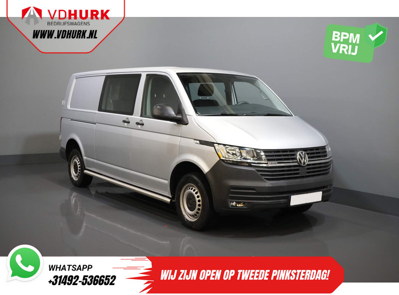 Volkswagen Transporter T6.1 2.0 TDI 150 pk L2 DC Dubbel Cabine 4Motion/ 4x4/ Standkachel/ 2.5t Trekverm./ Cruise/ 4-motion - Mazs furgons, Kravas-pasažieru furgons: foto 1 Volkswagen Transporter T6.1 2.0 TDI 150 pk L2 DC Dubbel Cabine 4Motion/ 4x4/ Standkachel/ 2.5t Trekverm./ Cruise/ 4-motion - Mazs furgons, Kravas-pasažieru furgons: foto 1