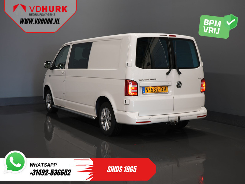 Volkswagen Transporter T6 2.0 TDI 150 pk DSG Aut. L2 Highline E6 DC Dubbel Cabine BPM VRIJ! Carplay/ Alarm/ Leder/ Cruise/ PDC/ Sidebars/ Trekhaak/ LMV - Mazs furgons, Kravas-pasažieru furgons: foto 2 Volkswagen Transporter T6 2.0 TDI 150 pk DSG Aut. L2 Highline E6 DC Dubbel Cabine BPM VRIJ! Carplay/ Alarm/ Leder/ Cruise/ PDC/ Sidebars/ Trekhaak/ LMV - Mazs furgons, Kravas-pasažieru furgons: foto 2