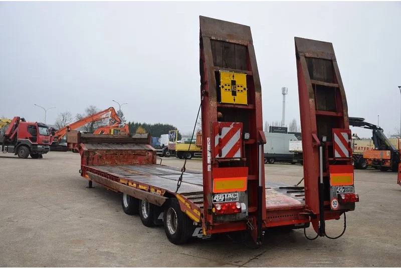 Gheysen en Verpoort 3 assen 47 Ton - Puspiekabe zema profila platforma: foto 2 Gheysen en Verpoort 3 assen 47 Ton - Puspiekabe zema profila platforma: foto 2