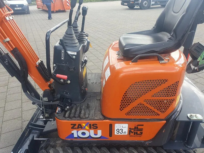 Mini-ekskavators Hitachi ZX10U - 6 serie - 33 working hours -: foto 6