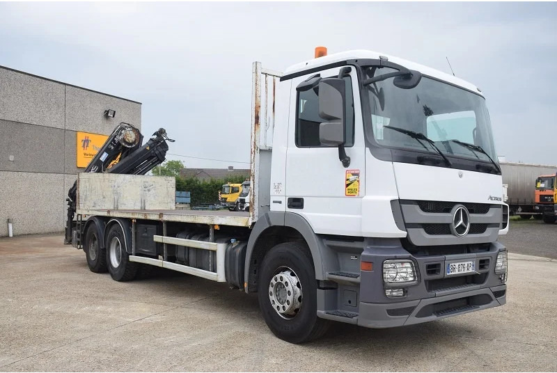 Mercedes-Benz Actros 2641 - Bortu kravas automašīna/ Platforma, Kravas auto ar manipulatoru: foto 4 Mercedes-Benz Actros 2641 - Bortu kravas automašīna/ Platforma, Kravas auto ar manipulatoru: foto 4