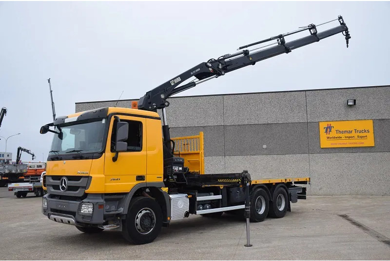 Mercedes-Benz - Bortu kravas automašīna/ Platforma, Kravas auto ar manipulatoru: foto 1 Mercedes-Benz - Bortu kravas automašīna/ Platforma, Kravas auto ar manipulatoru: foto 1
