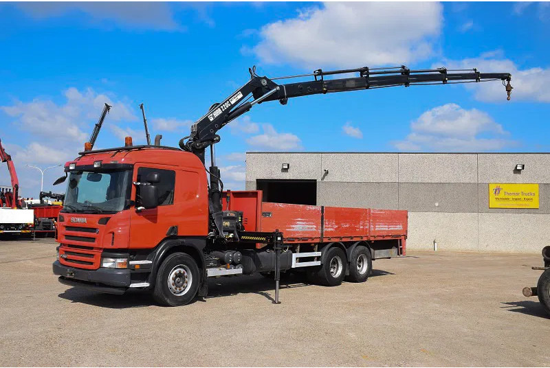 Scania P 380 HIAB 222 C - Kravas auto ar manipulatoru: foto 1 Scania P 380 HIAB 222 C - Kravas auto ar manipulatoru: foto 1