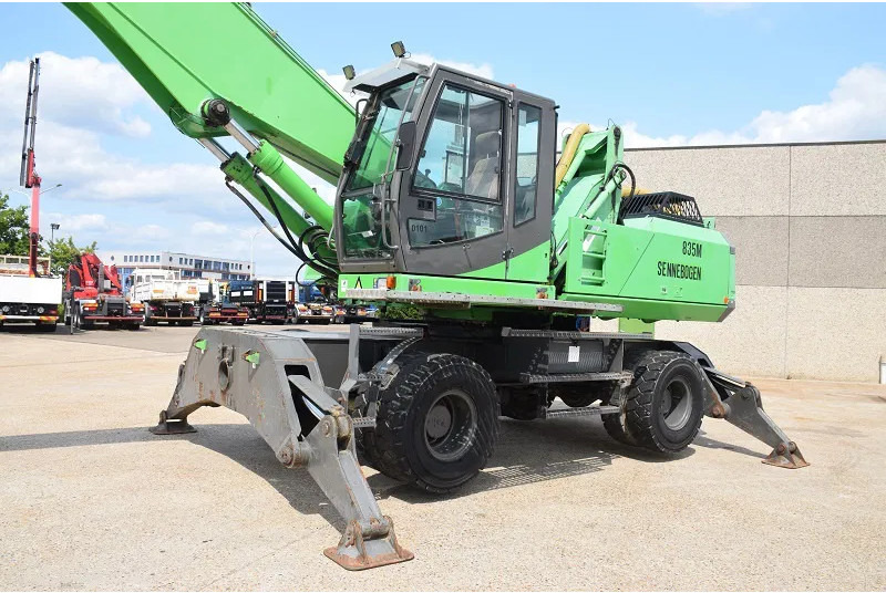 Sennebogen 835M - Riteņu ekskavators: foto 3 Sennebogen 835M - Riteņu ekskavators: foto 3