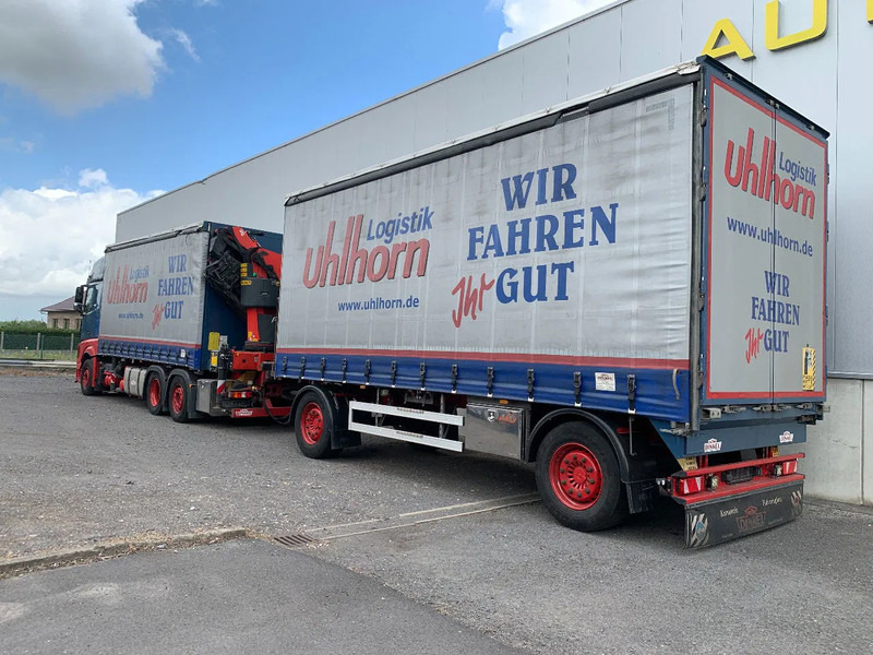 Mercedes-Benz Actros 2548 6X2 + Aanhanger*Palfinger crane*Cruise control*Airco* - Kravas automašīna ar tentu, Kravas auto ar manipulatoru: foto 2 Mercedes-Benz Actros 2548 6X2 + Aanhanger*Palfinger crane*Cruise control*Airco* - Kravas automašīna ar tentu, Kravas auto ar manipulatoru: foto 2