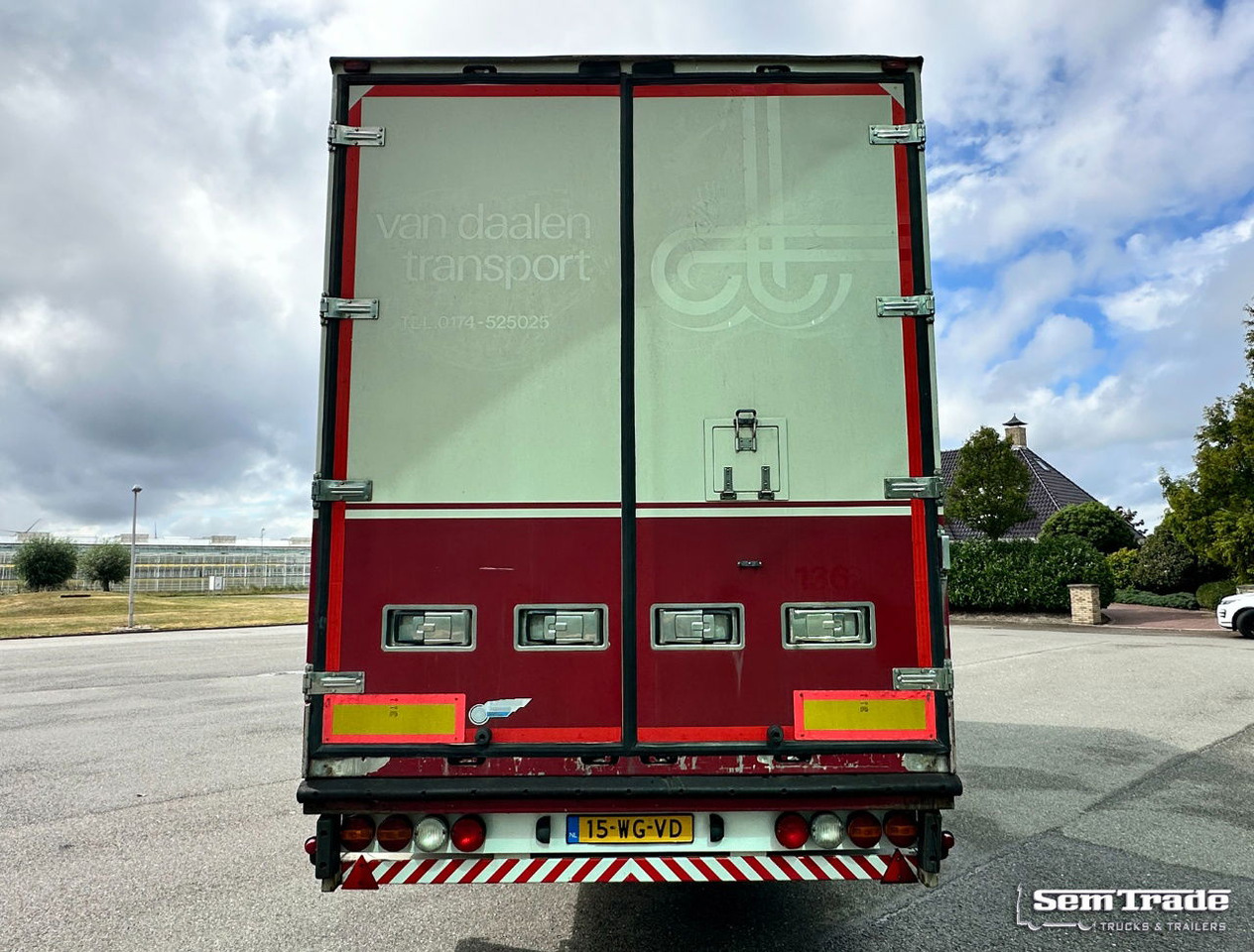 Burg 2 Axle VAN Beurden Isolated BOX TRS Cooling Good Condition Holland-Trailer - Piekabe refrižerators: foto 3 Burg 2 Axle VAN Beurden Isolated BOX TRS Cooling Good Condition Holland-Trailer - Piekabe refrižerators: foto 3