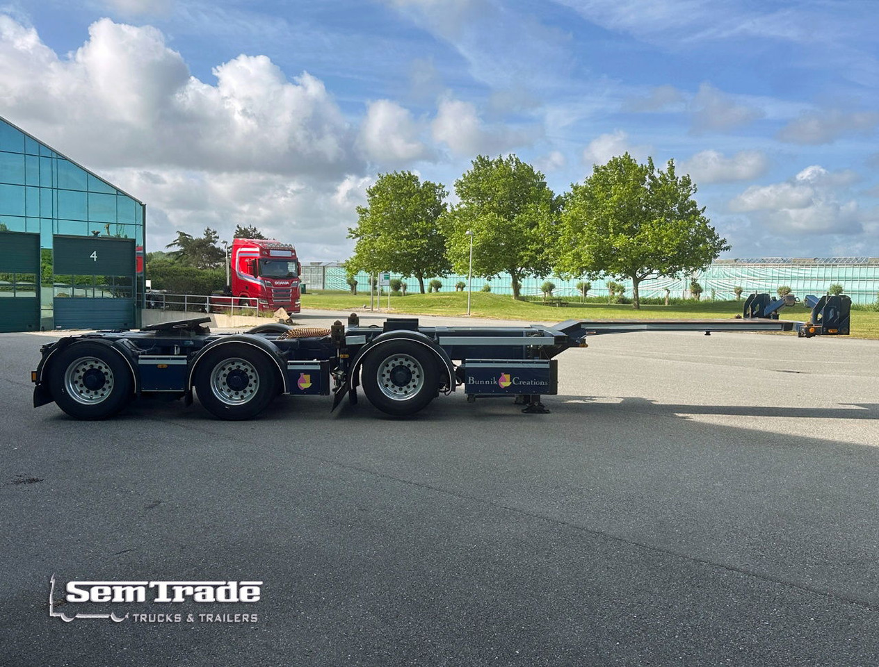 D-TEC CTD-41-03D LZV Dolly Breaker BPW Axles TOP Condition NL Trailer - Puspiekabe noņemamā virsbūve/ Konteineru vedējs: foto 5 D-TEC CTD-41-03D LZV Dolly Breaker BPW Axles TOP Condition NL Trailer - Puspiekabe noņemamā virsbūve/ Konteineru vedējs: foto 5