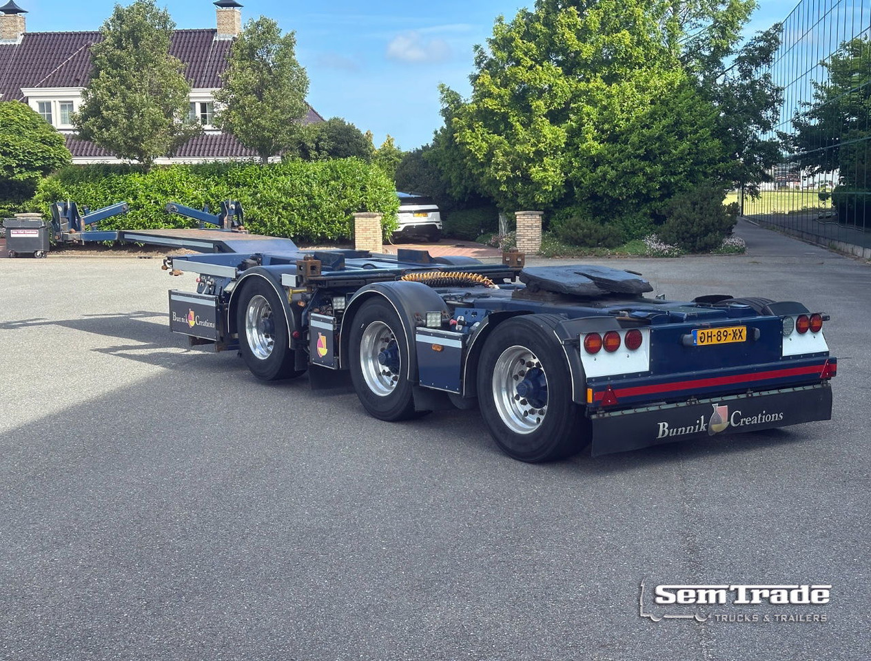 D-TEC CTD-41-03D LZV Dolly Breaker BPW Axles TOP Condition NL Trailer - Puspiekabe noņemamā virsbūve/ Konteineru vedējs: foto 2 D-TEC CTD-41-03D LZV Dolly Breaker BPW Axles TOP Condition NL Trailer - Puspiekabe noņemamā virsbūve/ Konteineru vedējs: foto 2
