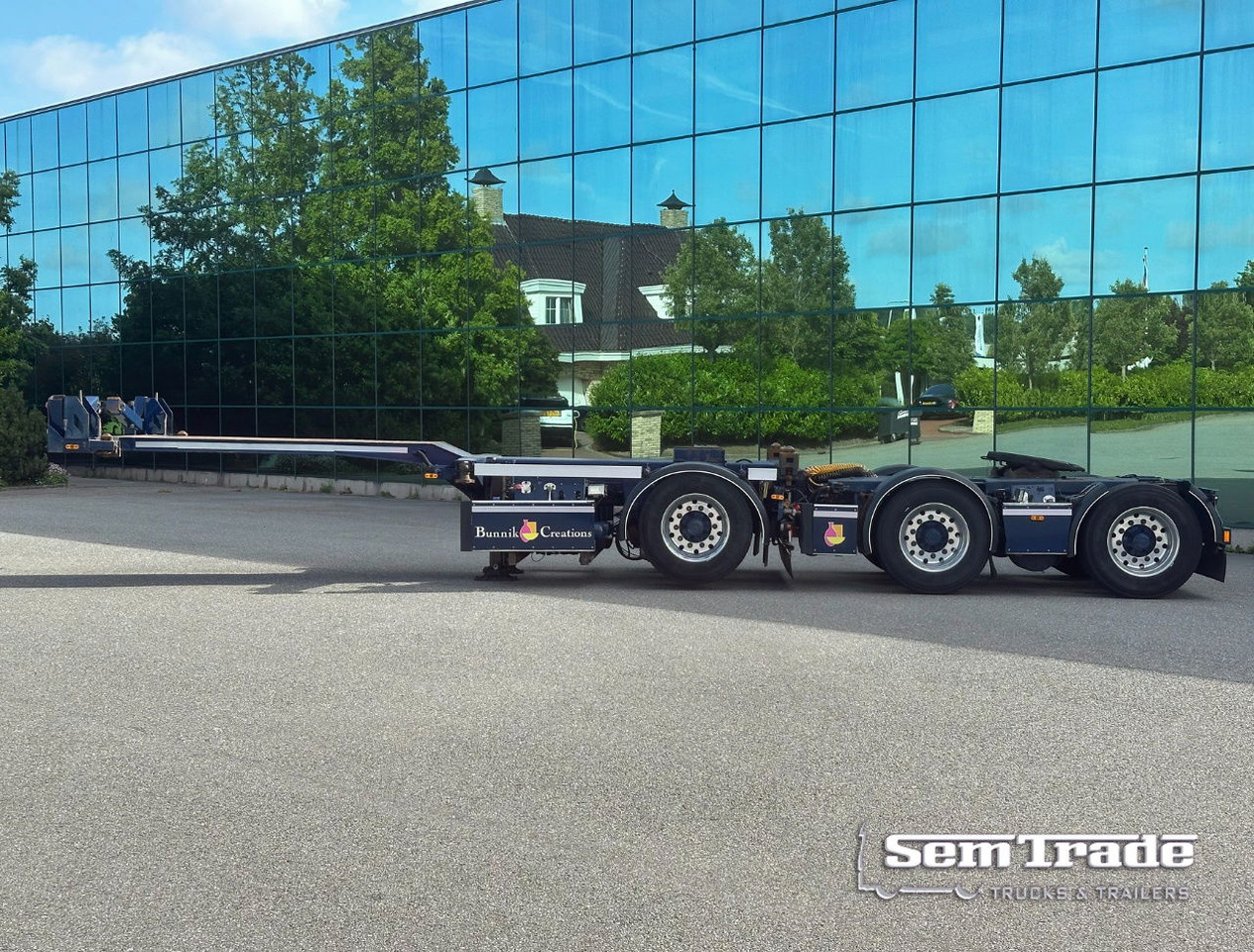 D-TEC CTD-41-03D LZV Dolly Breaker BPW Axles TOP Condition NL Trailer - Puspiekabe noņemamā virsbūve/ Konteineru vedējs: foto 1 D-TEC CTD-41-03D LZV Dolly Breaker BPW Axles TOP Condition NL Trailer - Puspiekabe noņemamā virsbūve/ Konteineru vedējs: foto 1
