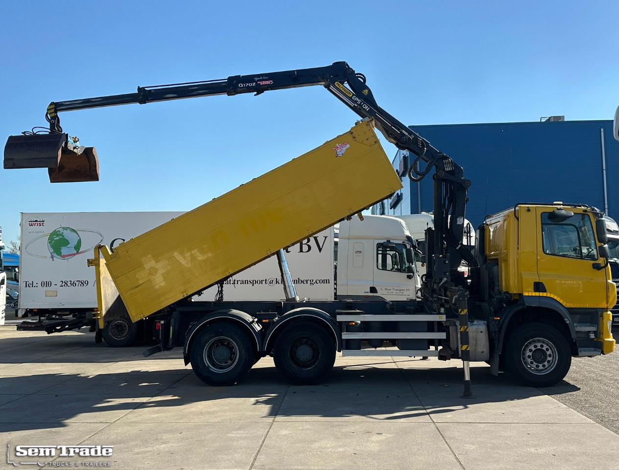 DAF CF 410 FAT 6X4 188.000 KM Palfinger 17 TON/Meter Kraan 2 Zijdige Ruizeveld K - Kravas auto ar manipulatoru: foto 4 DAF CF 410 FAT 6X4 188.000 KM Palfinger 17 TON/Meter Kraan 2 Zijdige Ruizeveld K - Kravas auto ar manipulatoru: foto 4