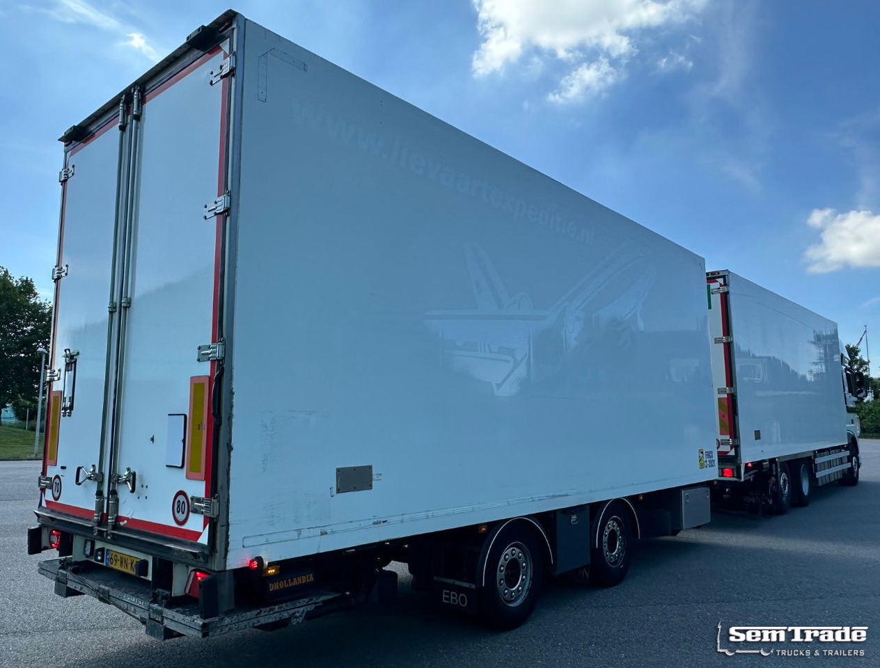 DAF XF 480 FAR SSC 2x Tail Lift 50 CC Trolleys Carrier TRS Iceland Super Condition NL-Combi - Kravas automašīna refrižerators: foto 5 DAF XF 480 FAR SSC 2x Tail Lift 50 CC Trolleys Carrier TRS Iceland Super Condition NL-Combi - Kravas automašīna refrižerators: foto 5