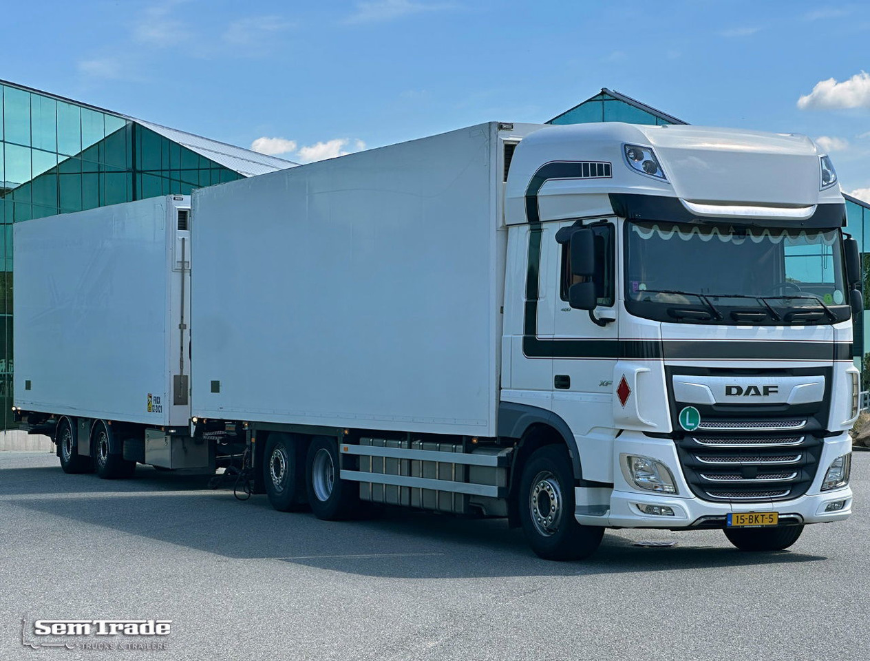 Kravas automašīna refrižerators DAF XF 480 FAR SSC 2x Tail Lift 50 CC Trolleys Carrier TRS Iceland Super Condition NL-Combi: foto 7