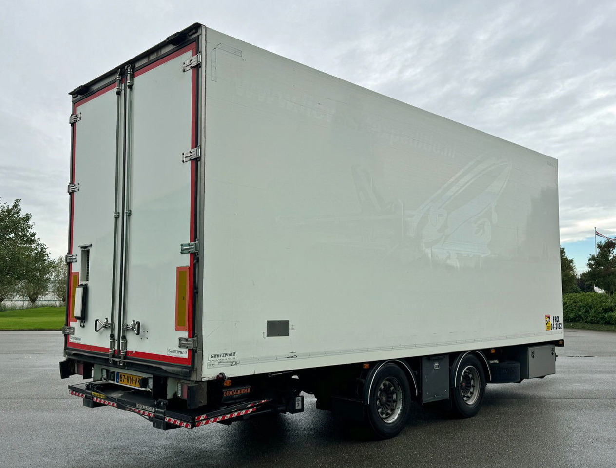 DRACO MZS 218 Wipkar 750 x 250 x 290 CM Inside Tail Lift 2021 TRS Iceland TOP Condition NL Trailertrailer - Piekabe refrižerators: foto 5 DRACO MZS 218 Wipkar 750 x 250 x 290 CM Inside Tail Lift 2021 TRS Iceland TOP Condition NL Trailertrailer - Piekabe refrižerators: foto 5