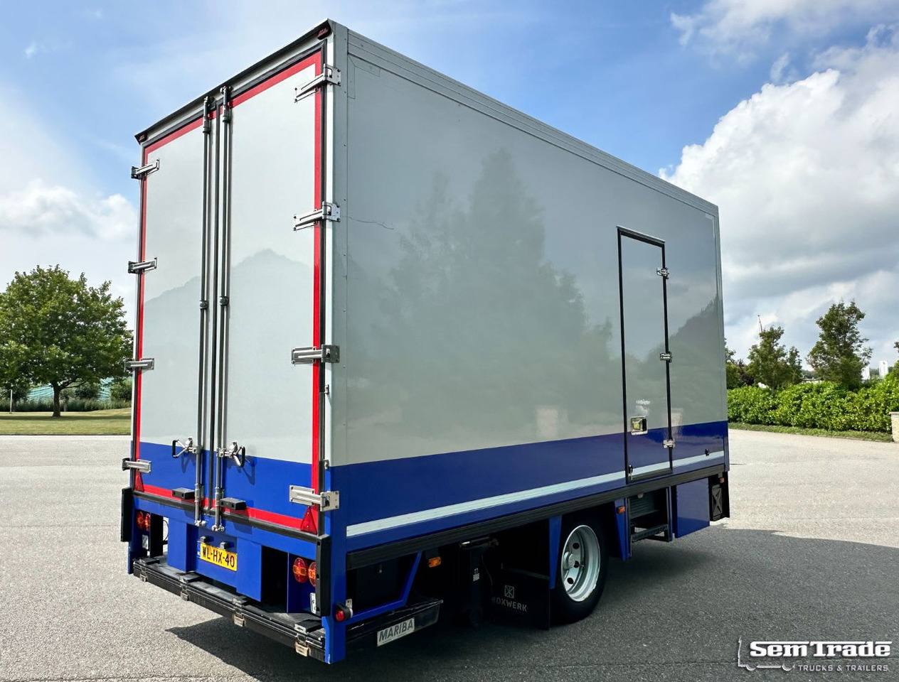 Floor Flma-10 Carrier Cooling 2X Side Door Tail Lift Disc Brakes Holland-Trailer - Piekabe refrižerators: foto 5 Floor Flma-10 Carrier Cooling 2X Side Door Tail Lift Disc Brakes Holland-Trailer - Piekabe refrižerators: foto 5