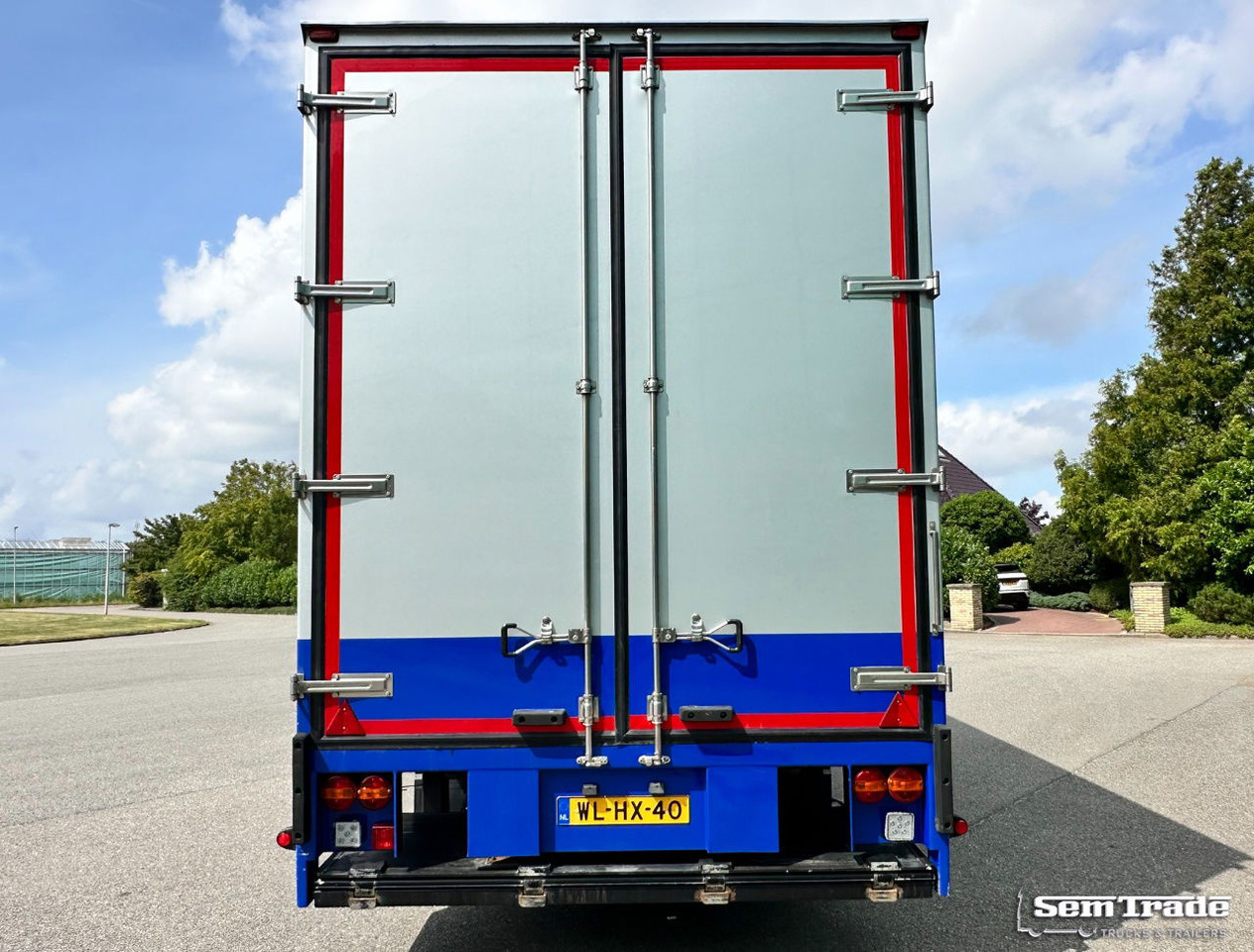 Floor Flma-10 Carrier Cooling 2X Side Door Tail Lift Disc Brakes Holland-Trailer - Piekabe refrižerators: foto 4 Floor Flma-10 Carrier Cooling 2X Side Door Tail Lift Disc Brakes Holland-Trailer - Piekabe refrižerators: foto 4